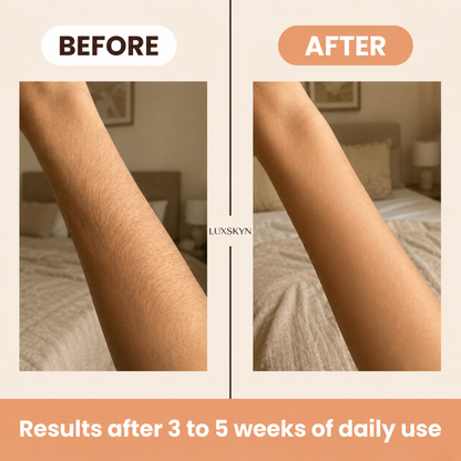 LuxSkyn Natural Hair Reduction Oil